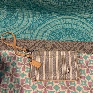 Coach Striped Wallet